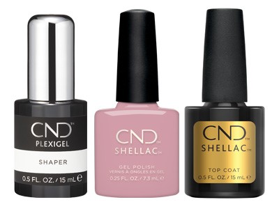 CND SHELLAC Lip Gloss Nails