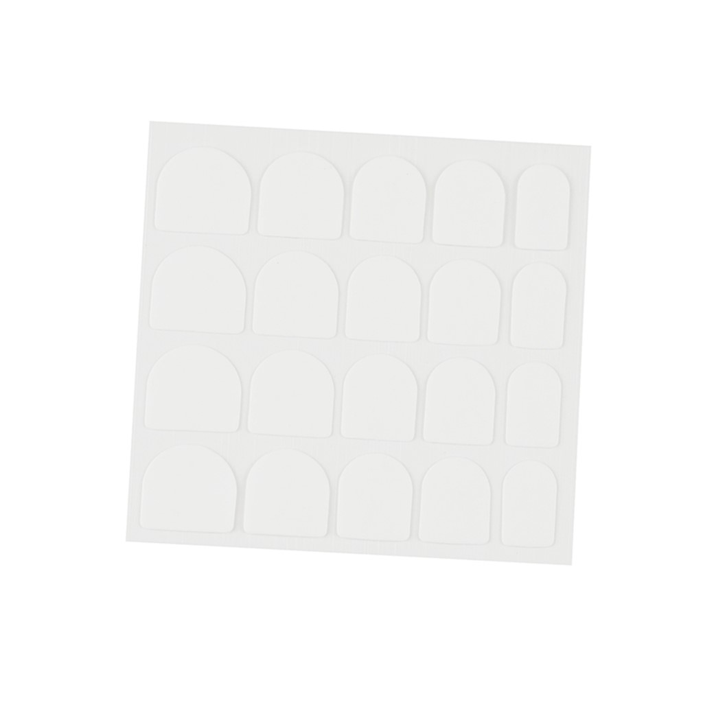 Glue Tabs, White Double Sided