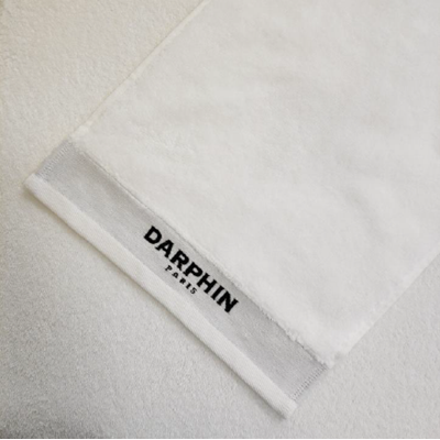 Towel, DARPHIN white, face NEW**