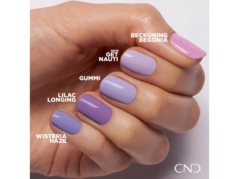 1. "CND Shellac in "Lilac Longing" for a perfect spring pastel - wide 5