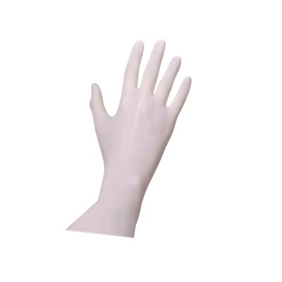 Gloves Nitrile, White,Large (8-9)