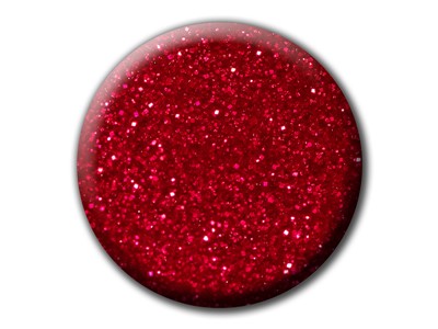 Red Chandelier Glitter P+ Gel Polish