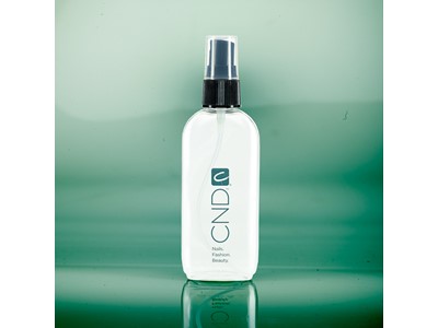 Spray bottle, Clear w. pump, CND logo