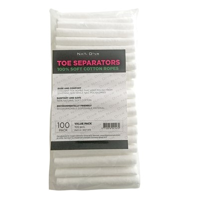 Toe Separator, Soft Cotton Rope
