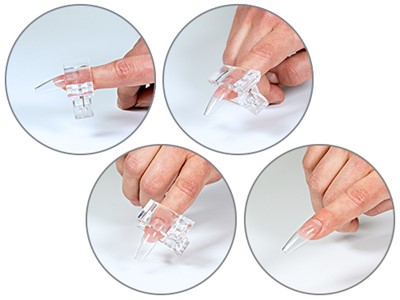 Gel Glue for Press On Tips, Clear