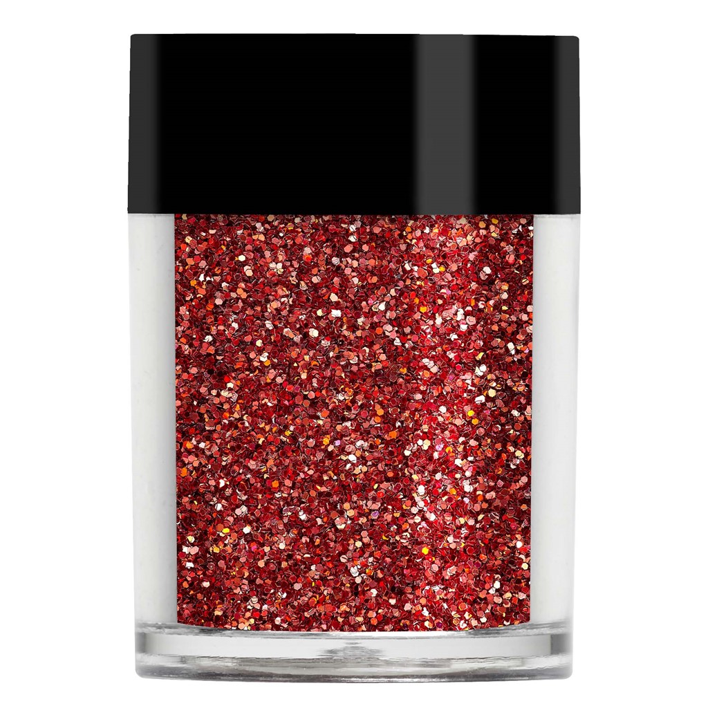 Holographic Glitter, Deep Red 