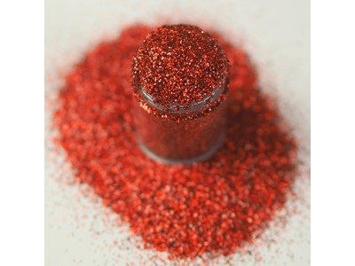 Holographic Glitter, Deep Red 