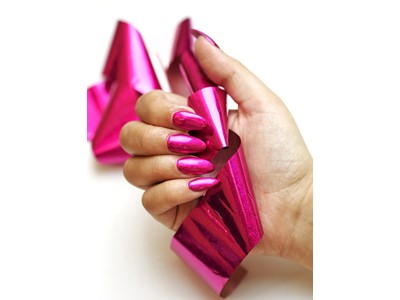 Nail Foil, Pink Shimmer 