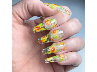Nail Foil, Spring Flowers NEW