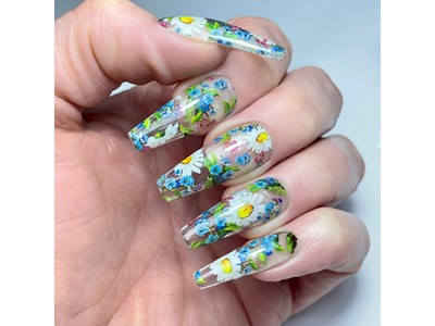 Nail Foil, Forget Me Not NEW