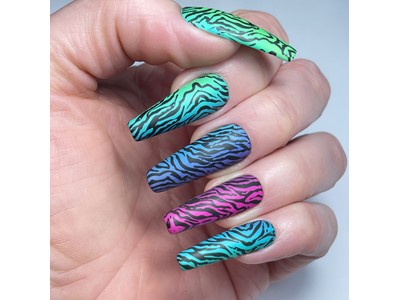 Nail Foil, Rainbow Tiger