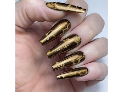 Nail Foil, Brown Holographic Animal NEW