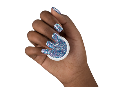 Bratty Blue, Glitter Gel, jar