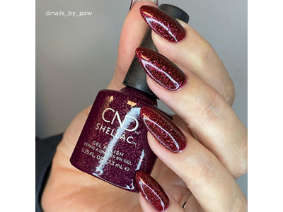 Garnet Glamour, Shellac, Starstruck 