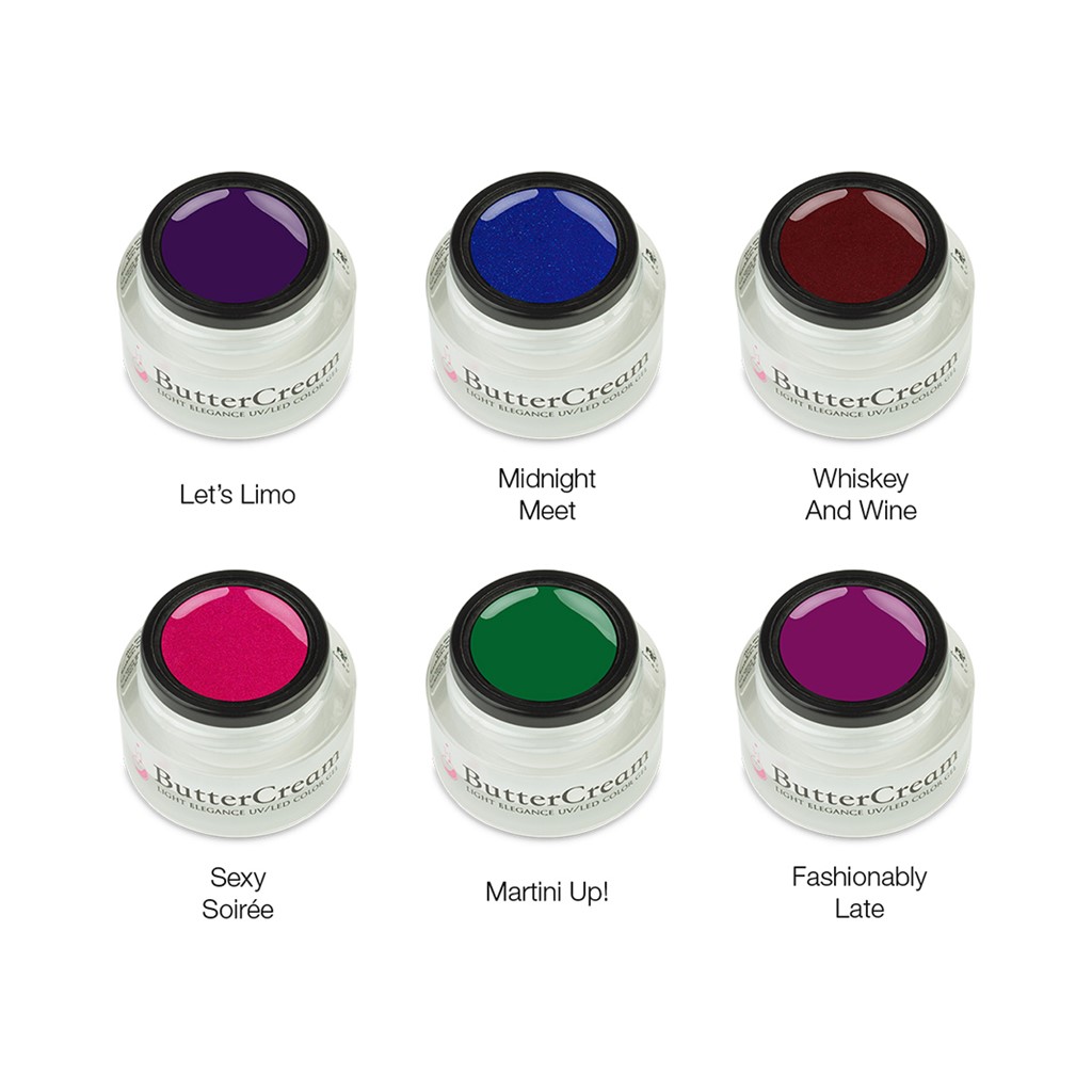 Light Elegance UV/LED ButterCream Color Gel 5ml (Sexy Soirée, claire's  nails 