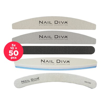 Pack of 5 x 10 Nail Files