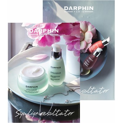 Poster, DARPHIN, double serum & Exquisag