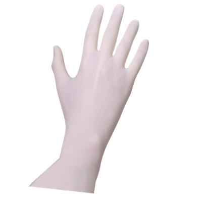 Gloves Nitrile, White, Medium (7-8)
