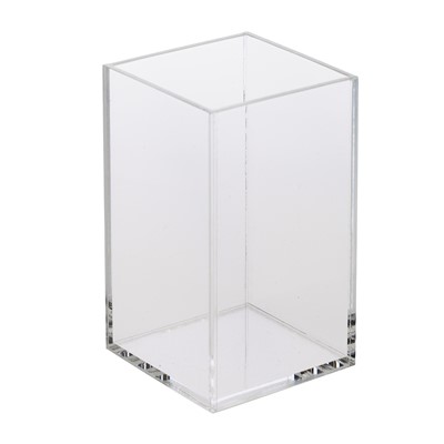 Cube, Clear acrylic cube / display