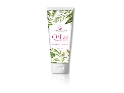 Q&Lu Spa Bamboo Lotion, Light Elegance