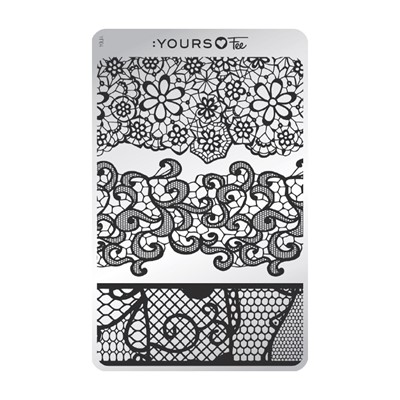 Stamping Plate Vintage Lace
