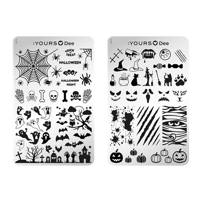 Stamping Plate Halloween Night DS