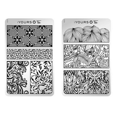 Stamping Plate Order Organic Double side